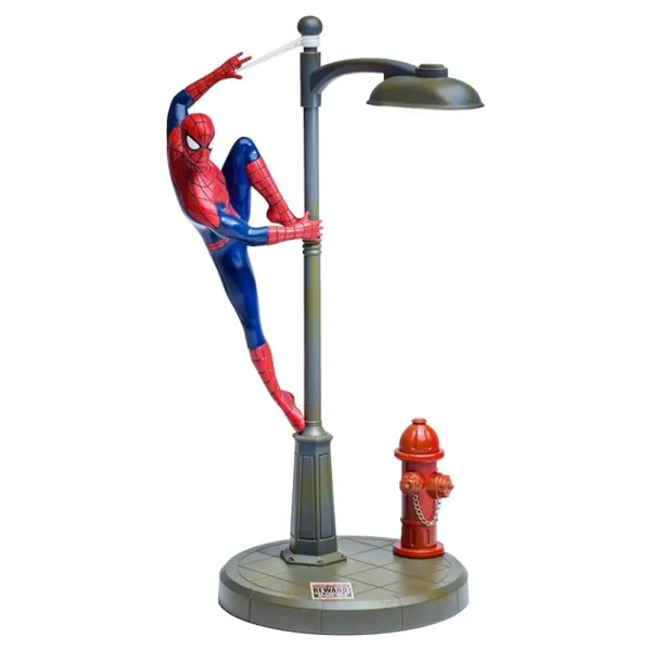 Lampa 3D model Spiderman