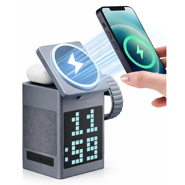 Incarcator Wireless Statie 3 in 1 Allz