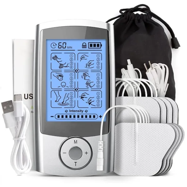Aparat De Masaj Cu Electrostimulare Pentru Fizioterapie si Electroterapie…
