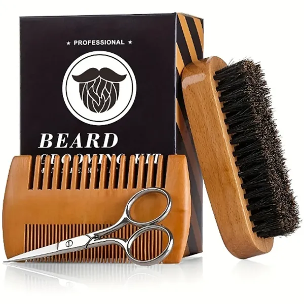 Set de ingrijire a barbii 3 piese