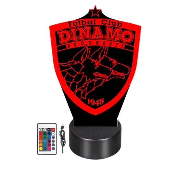 Lampa trofeu din acril cu LED