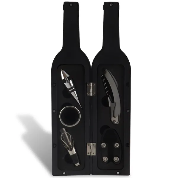 Set tip sticla cu 5 accesorii pentru vin Bohmann