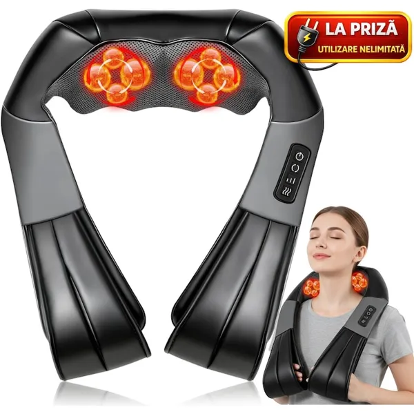 Aparat Profesional pentru Masaj RELAXO Perna Electrica 4D