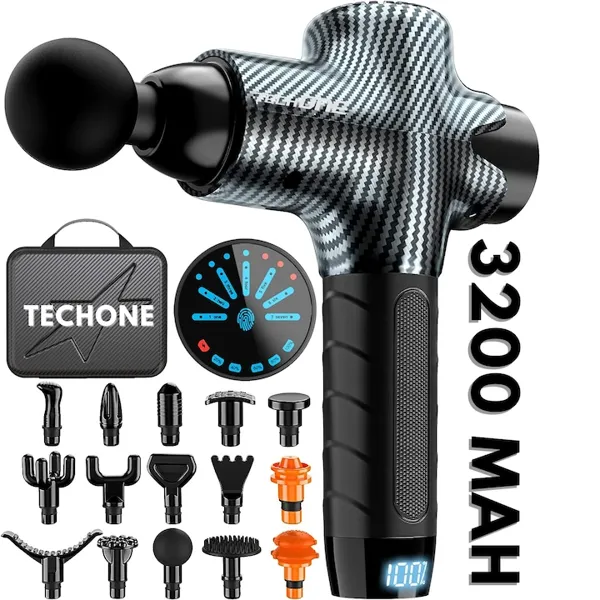 Aparat Pentru Masaj Profesional Tip Pistol Techone Master Pro Y8