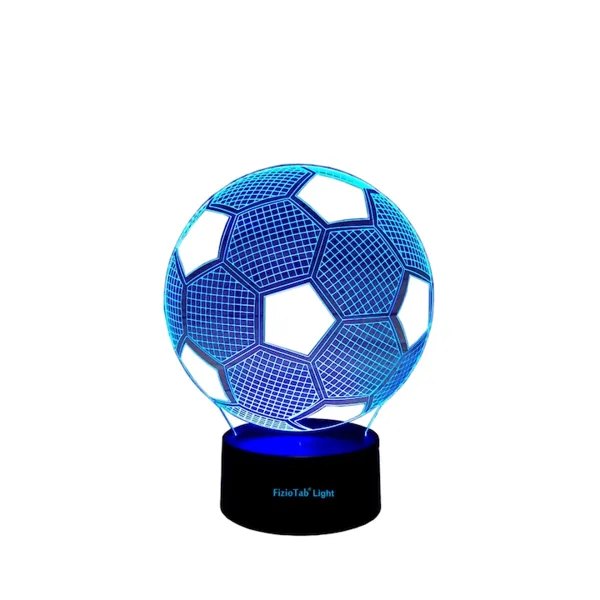 Lampa De Veghe 3D LED Minge Fotbal