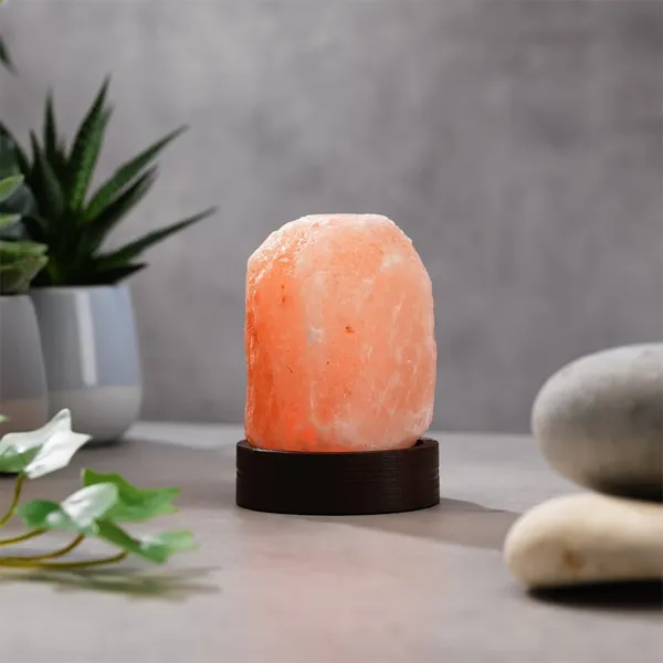 Lampă Mini din Sare Himalayană