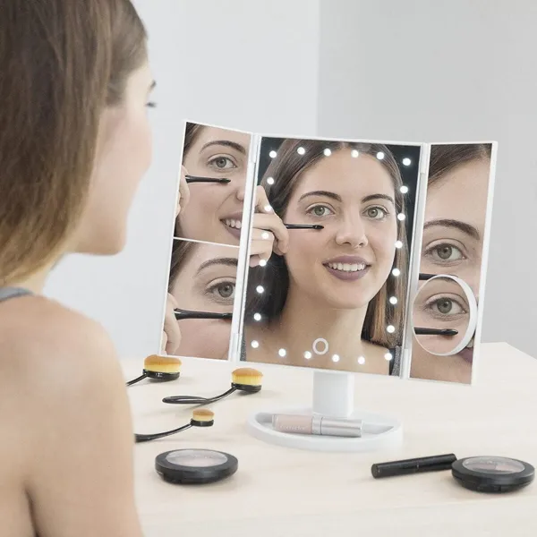 Oglindă Cosmetică LED cu Mărire