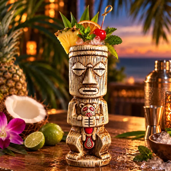 Pahar cocktail Tiki Samif