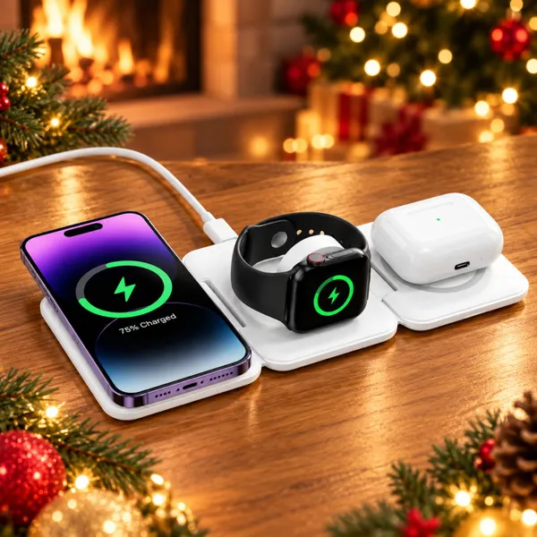 Incarcator wireless universal 3 in 1