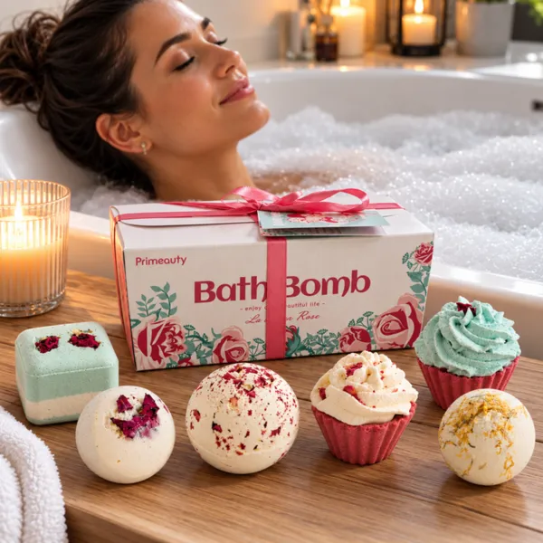 Set Cadou cu 6 Bombe de Baie