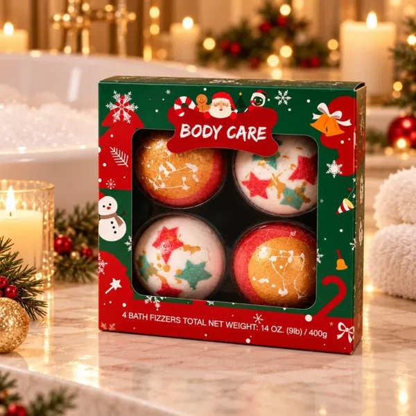 Set Cadou 4 Bombe de Baie