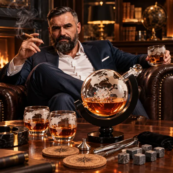 Decantor de whiskey
