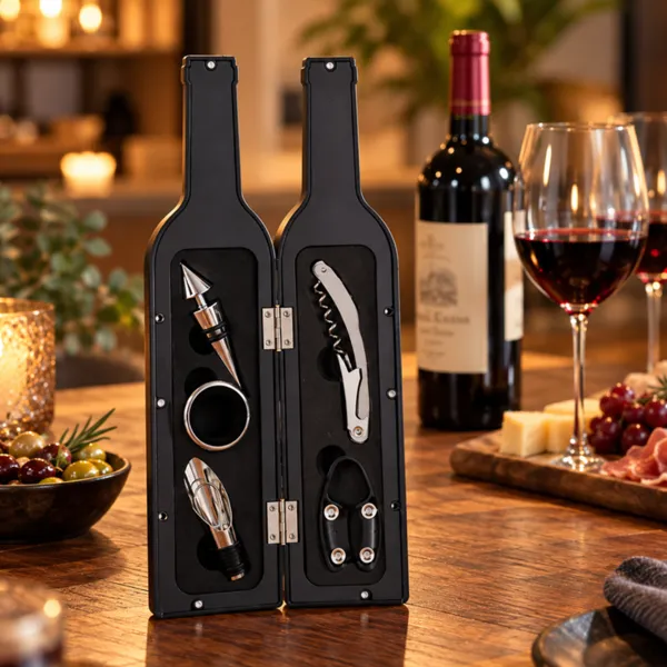 Set accesorii vin pentru sticla de vin