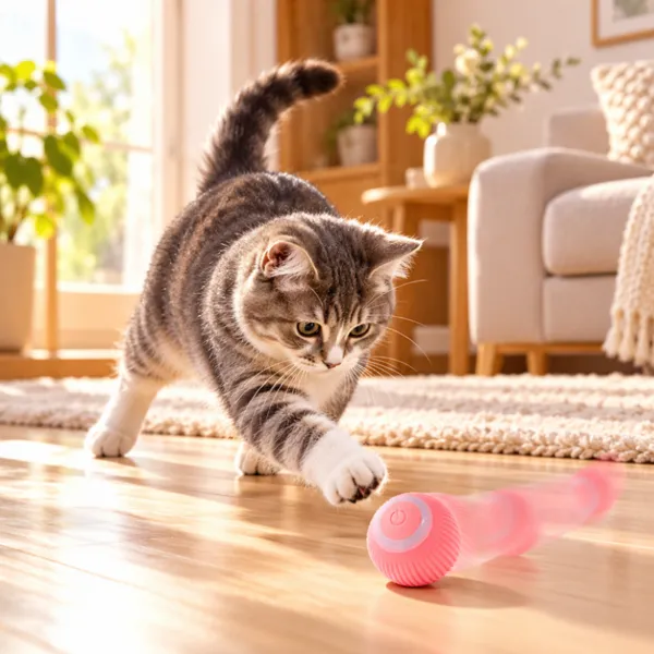 Jucarie interactiva pentru pisici Smart Moving