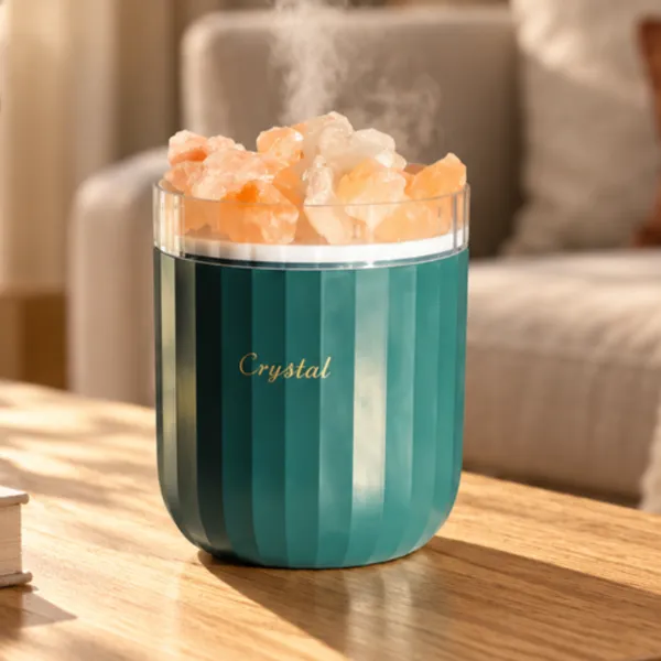 Umidificator portabil cu pietre de sare AromaCrystal