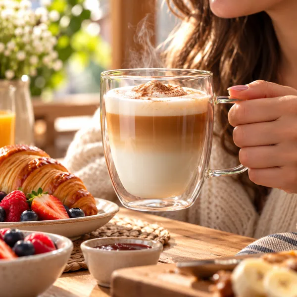 Cana Cafea cu Pereti Dubli 350 ml