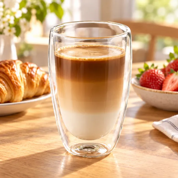 Pahar Cafea cu Pereti Dubli 450 ml