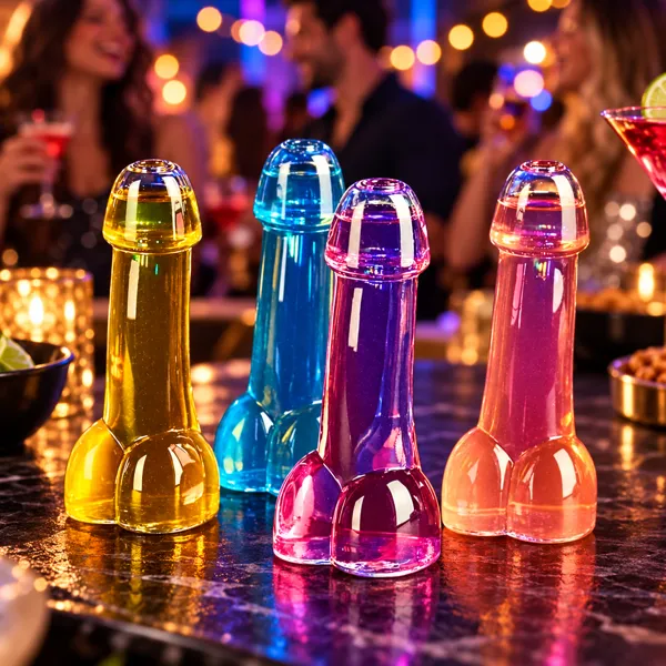 Set 4 Pahare de Petrecere cu Umor
