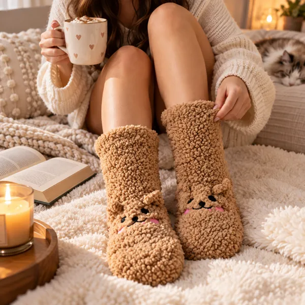 Sosete amuzante Cute Bear