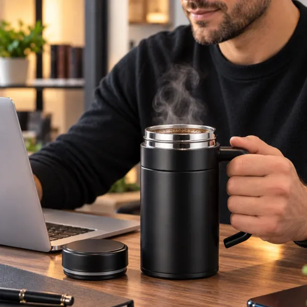 Termos Business Negru