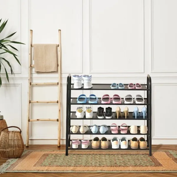 Organizator incaltaminte negru