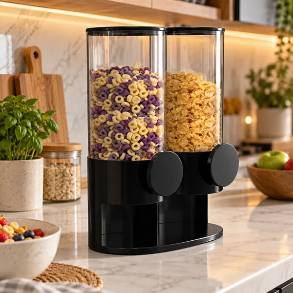 Dispenser dublu pentru cereale