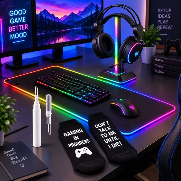 Pachet Cadou Birou pentru Pasionatii de Gaming
